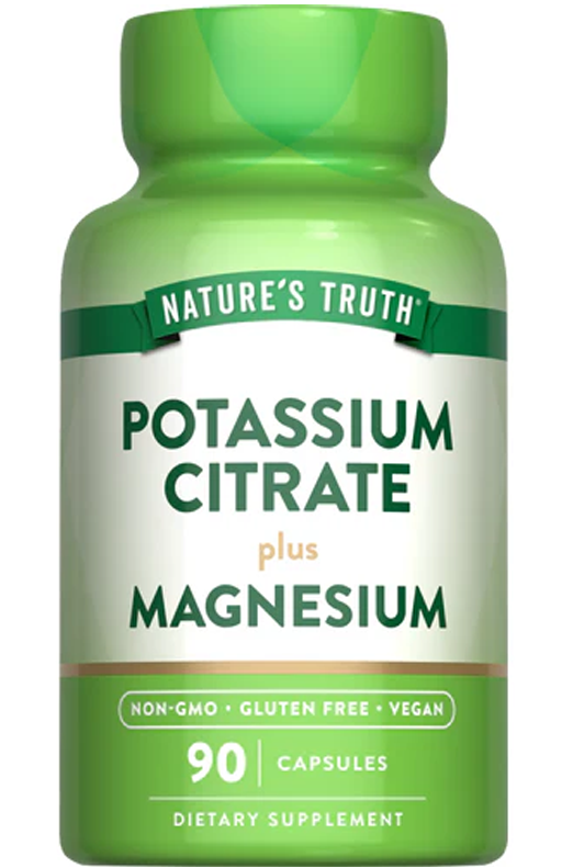 Potassium Citrate plus Magnesium - 90 Capsules Potassium Citrate plus Magnesium - 90 Capsules